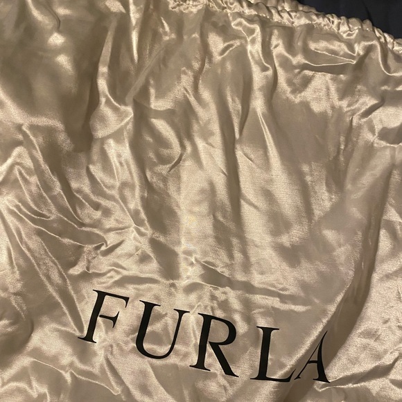 Furla lavender Elisabeth Croc embossed hobo bag - Picture 6 of 7